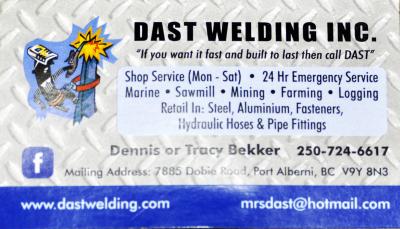 If you want it fast and built to last Call DAST